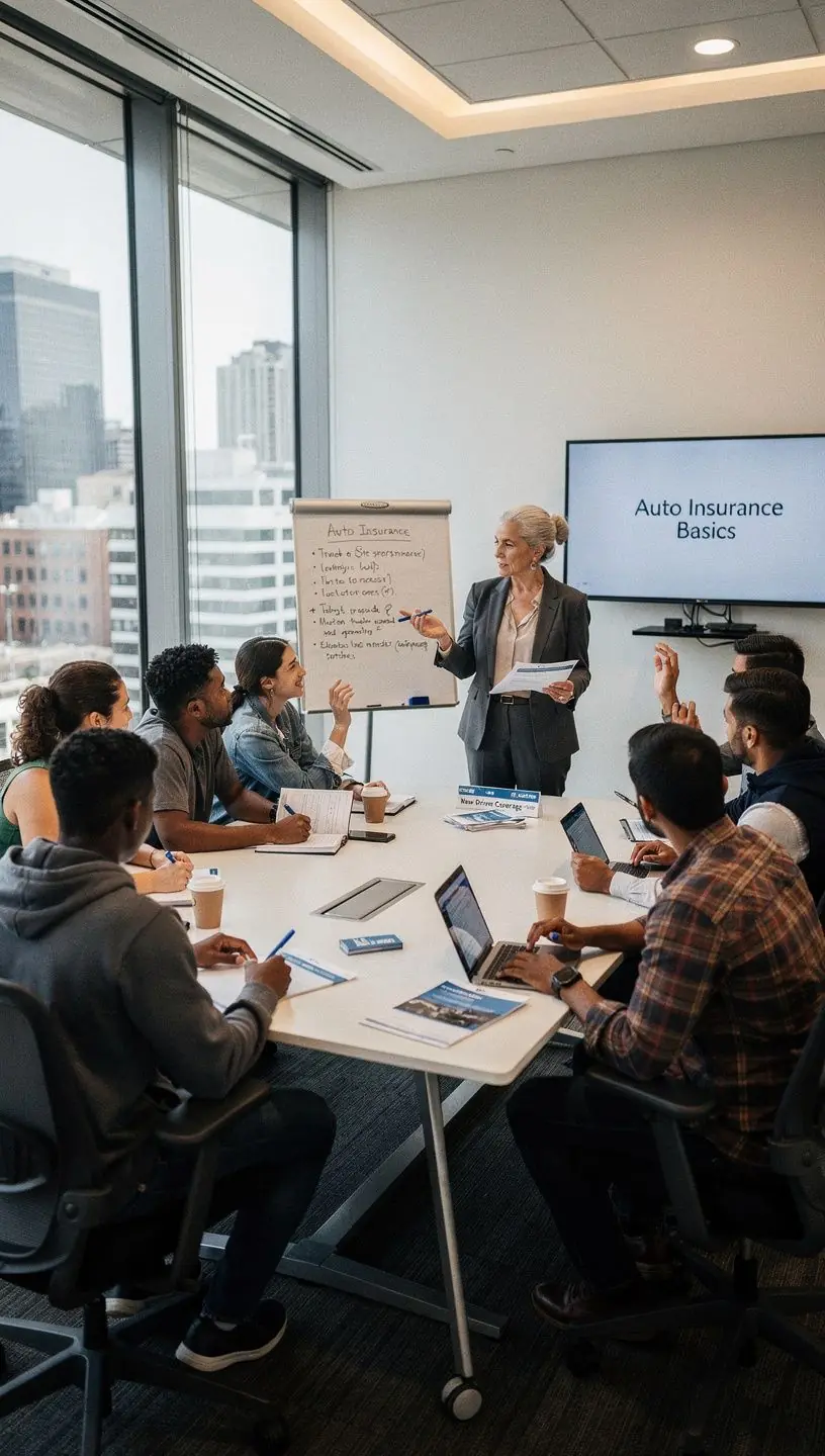 Infografika przedstawiająca korzyści płynące z odpowiedniego ubezpieczenia samochodu.