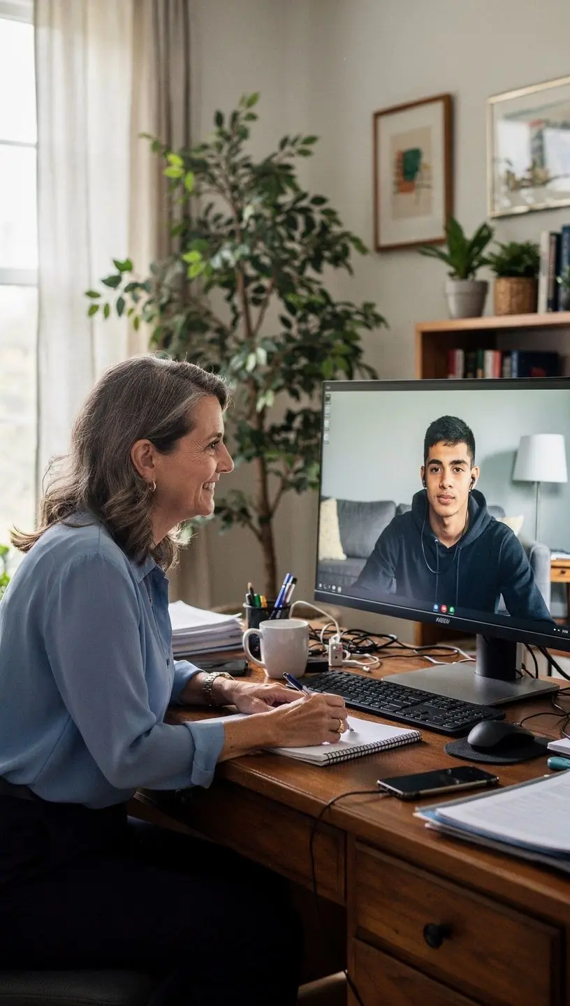 Grupa nowych kierowców wspólnie ucząca się o zabezpieczeniach pojazdów.